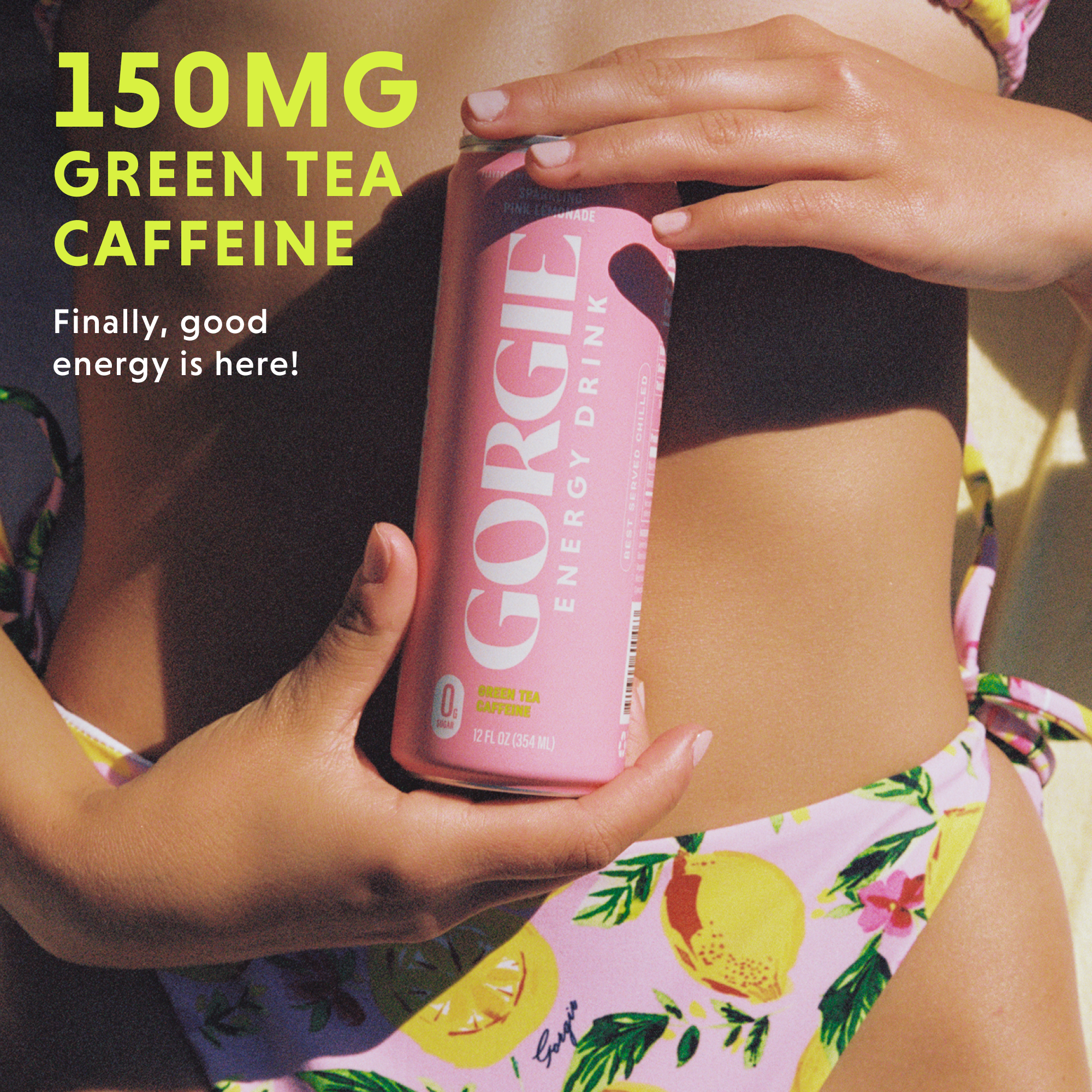Energy Drink - Sparkling Pink Lemonade (12-Pack)
