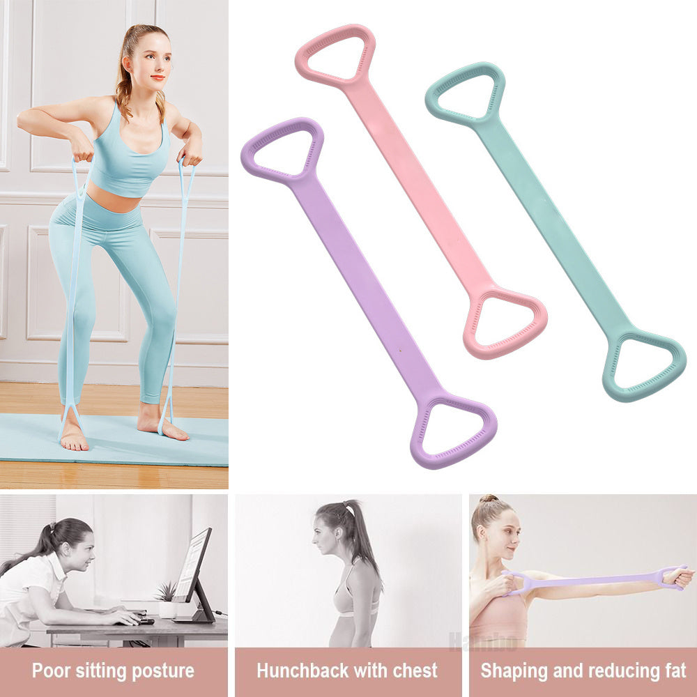 Figure-8 Resistance Bands for Stretching & Strength