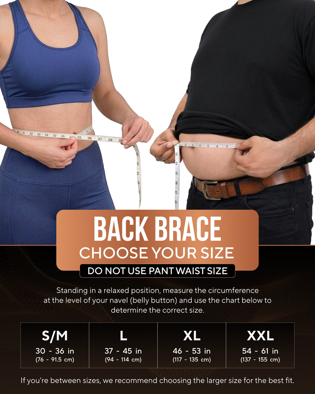 TheraCopper Lumbar Support Brace