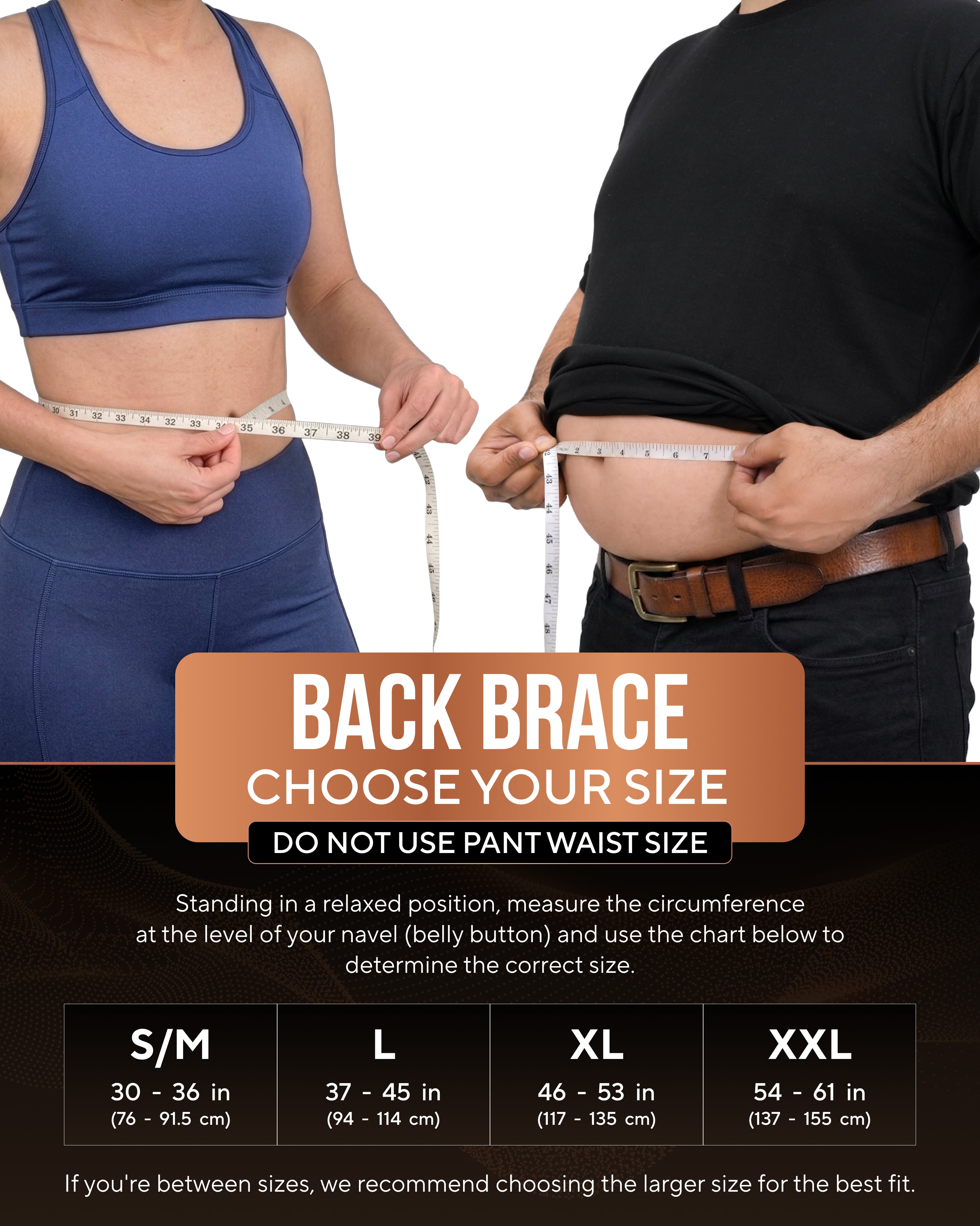 TheraCopper Lumbar Support Brace