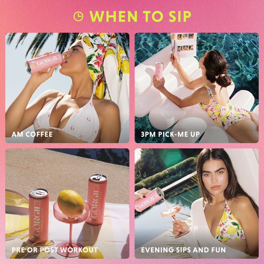 Energy Drink - Sparkling Pink Lemonade (12-Pack)