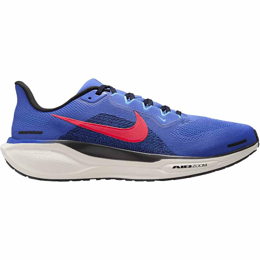 Nike Pegasus 41 Men's Road Running Shoe | Astronomy Blue/Hot Punch | Size 11