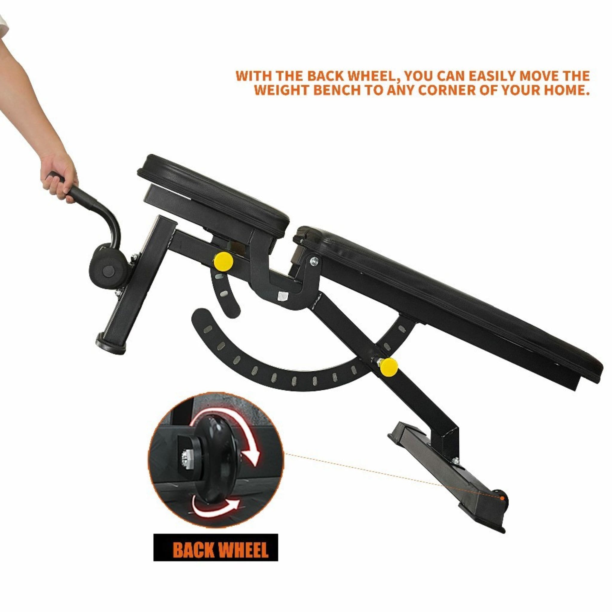 Rovix Multi-Functional Power Cage with Weight Bench — 1,000 LB Capacity