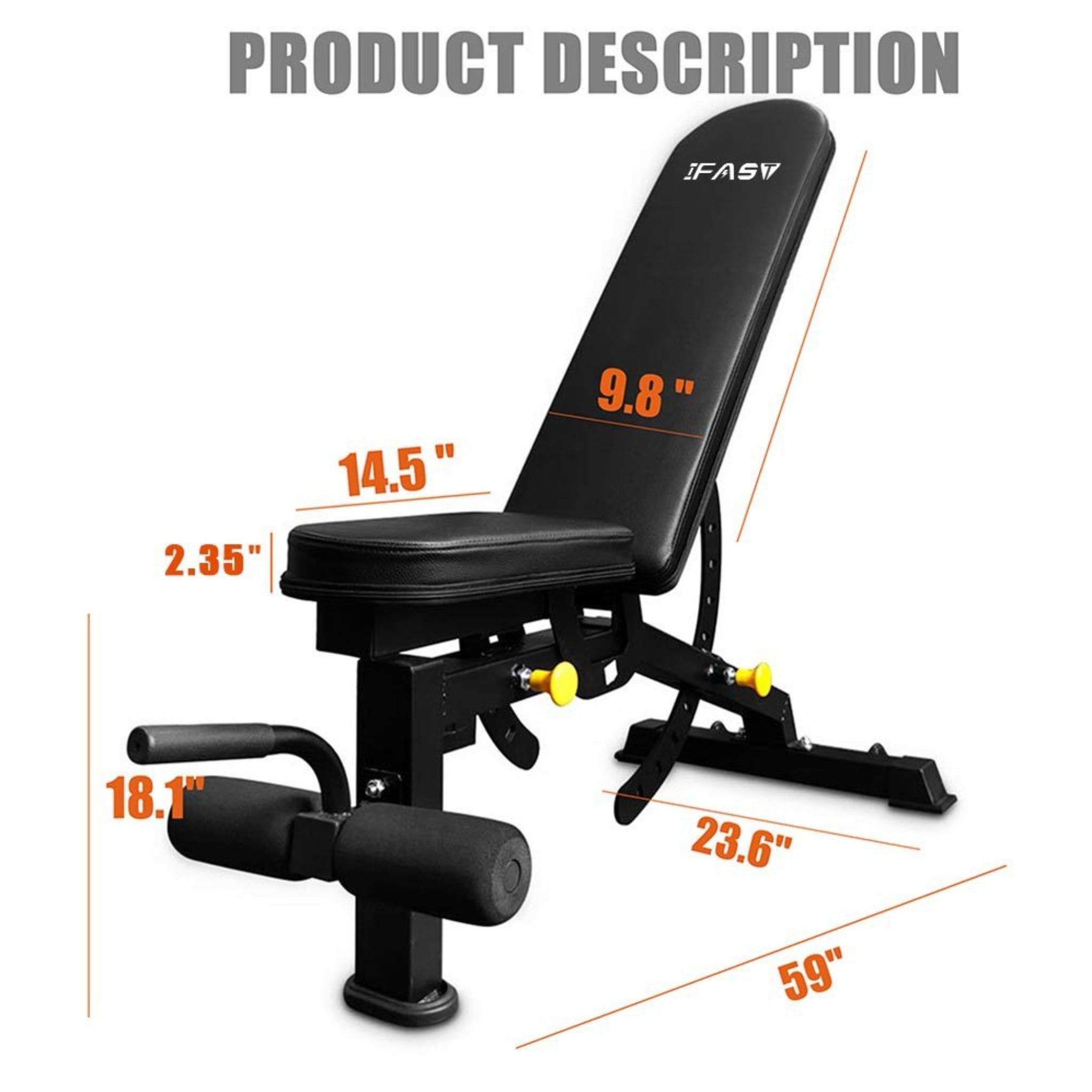 Rovix Multi-Functional Power Cage with Weight Bench — 1,000 LB Capacity