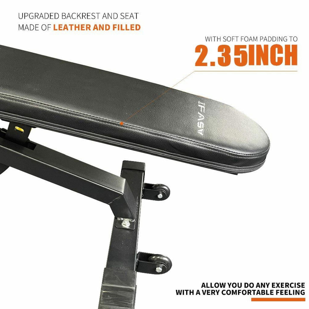 Rovix Multi-Functional Power Cage with Weight Bench — 1,000 LB Capacity