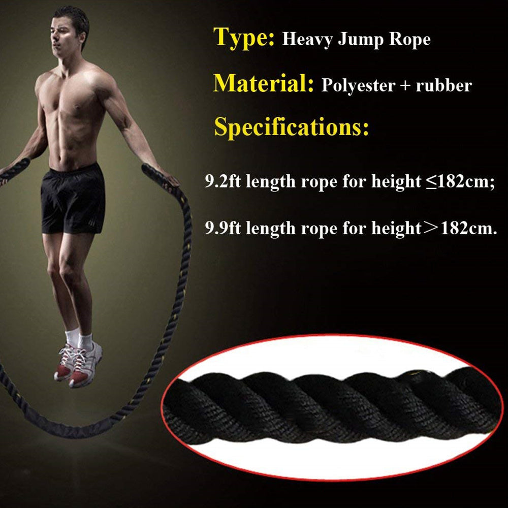 Weighted Jump Rope — Power Training & Cardio