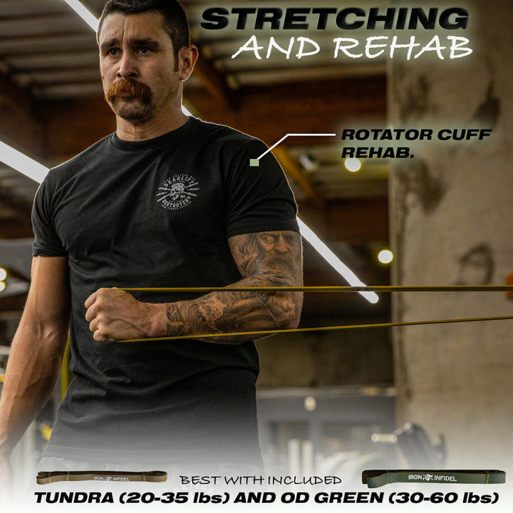 Iron Infidel Resistance Bands | Pull-Up, Powerlifting & CrossFit