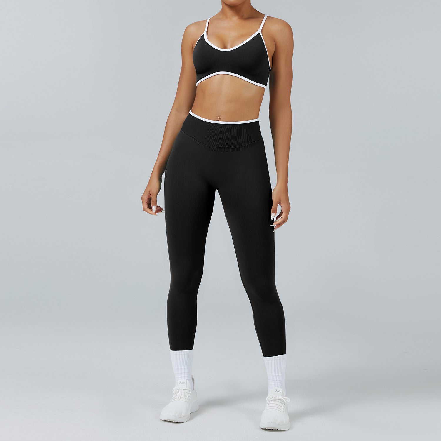 Women's Seamless Back-Support Yoga & Fitness Set | 14 Colors
