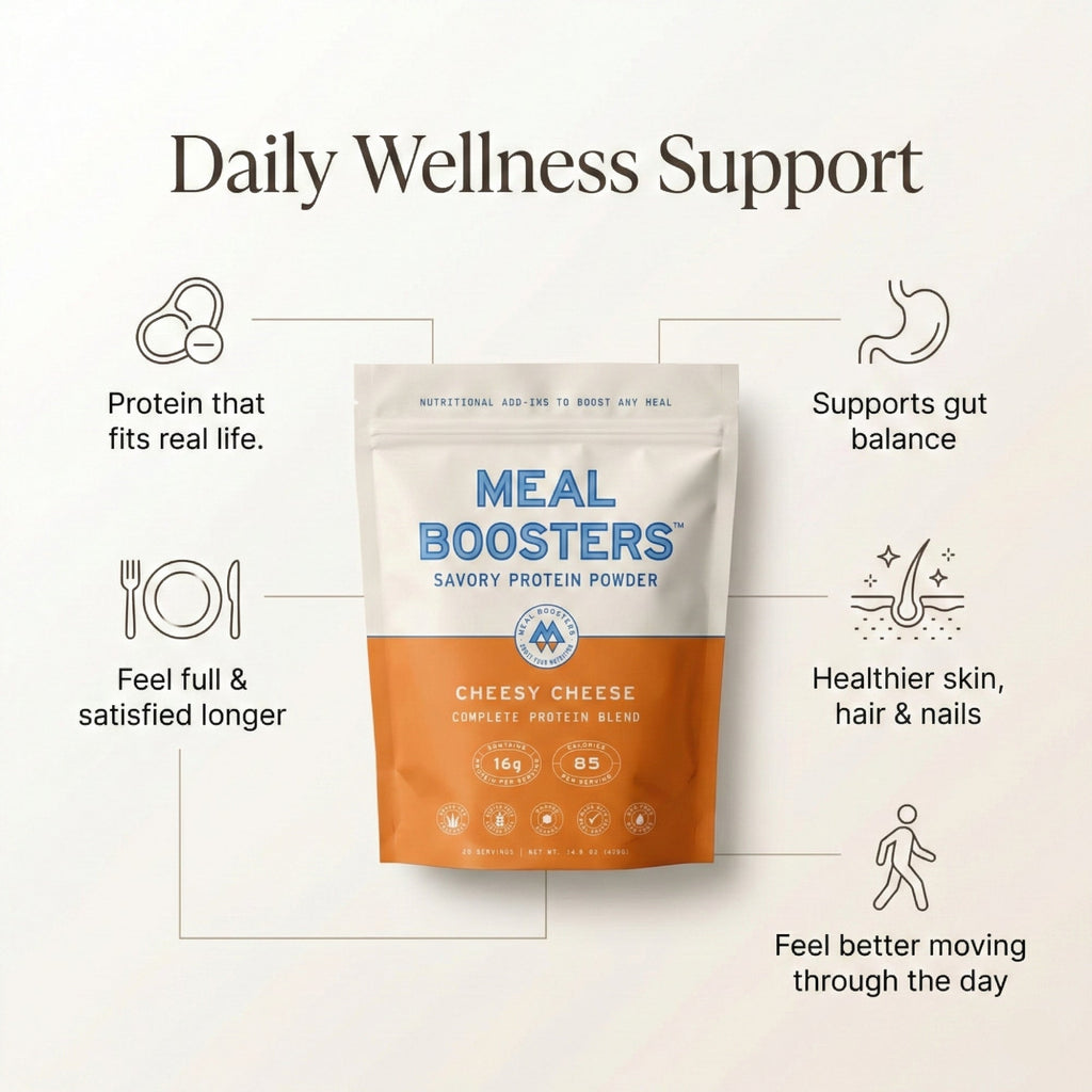 OneSourceFitness Cheesy Cheese Collagen+ Protein Powder | 15g Protein | 20 Servings | Gluten-Free