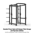 XMARK Viper Power Rack with Storage & Flip Down Safeties