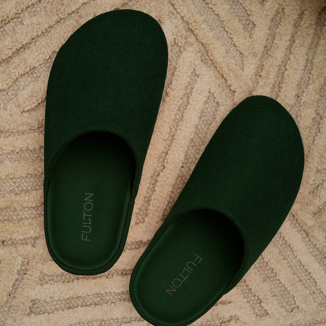 The House Shoe – Orthopedic Comfort Slippers with Cork Footbed