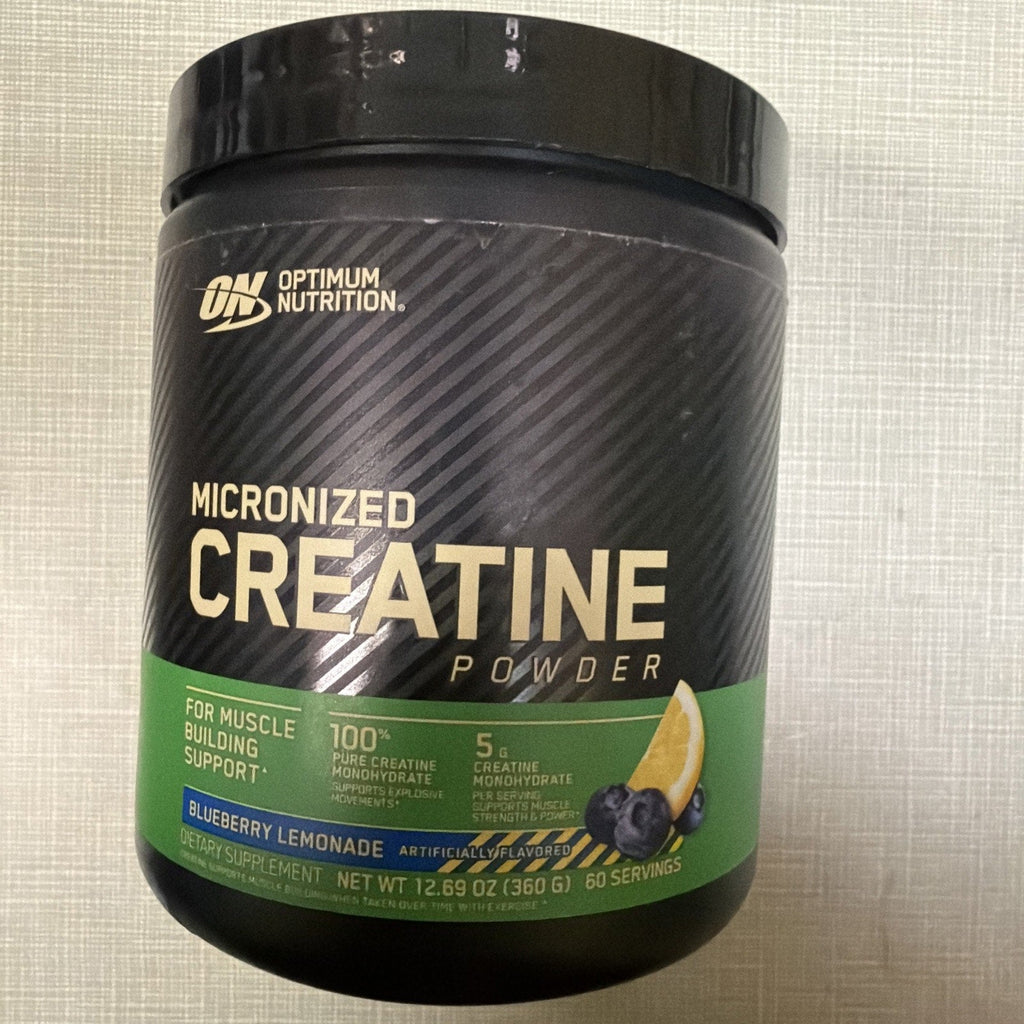 60 Serving Micronized Creatine Powder — Blueberry Lemonade