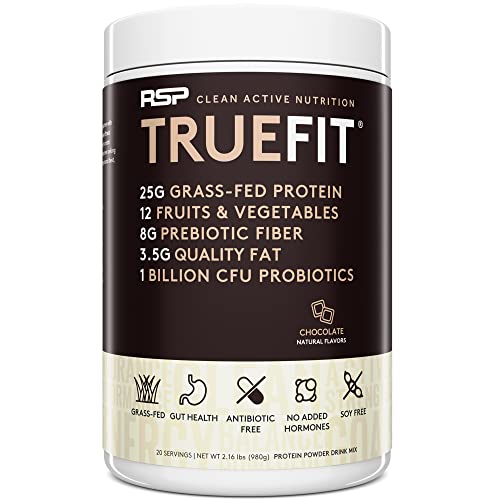 RSP TrueFit - Grass Fed Protein Powder Meal Replacement Shake