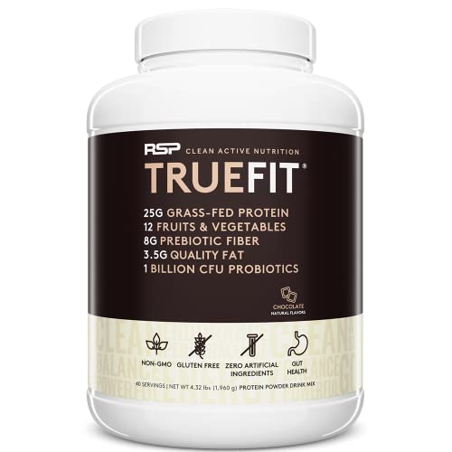 RSP TrueFit - Grass Fed Protein Powder Meal Replacement Shake