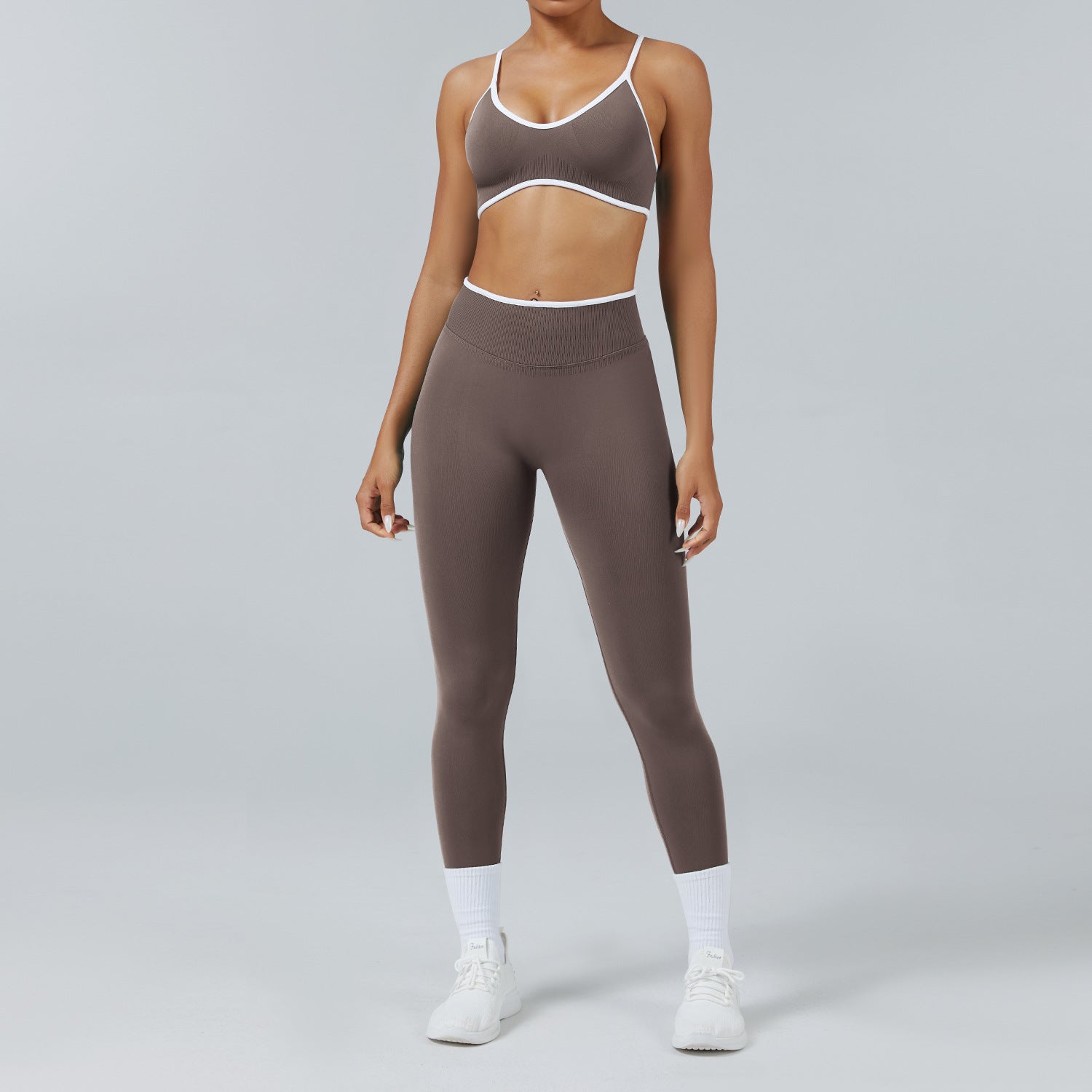 Women's Seamless Back-Support Yoga & Fitness Set | 14 Colors