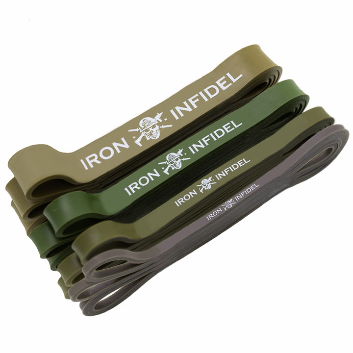 Iron Infidel Resistance Bands | Pull-Up, Powerlifting & CrossFit