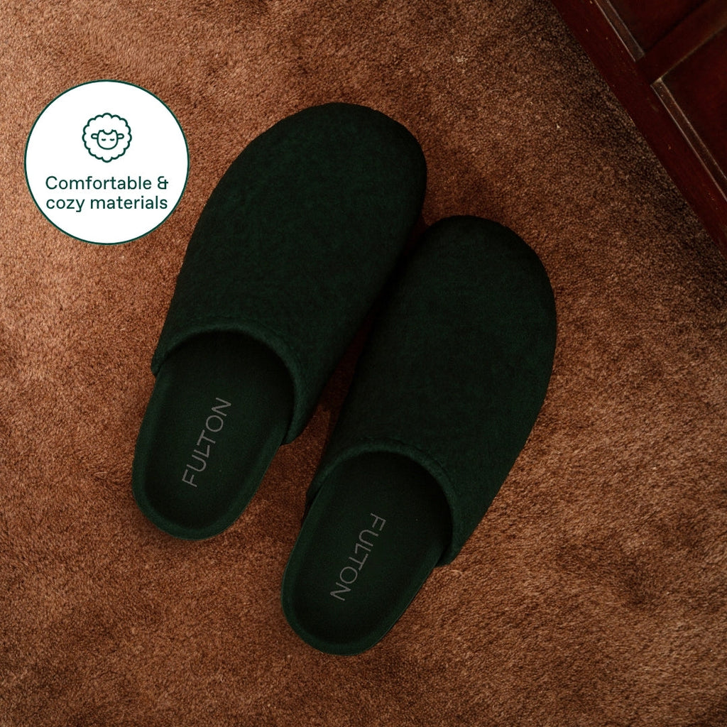 The House Shoe – Orthopedic Comfort Slippers with Cork Footbed