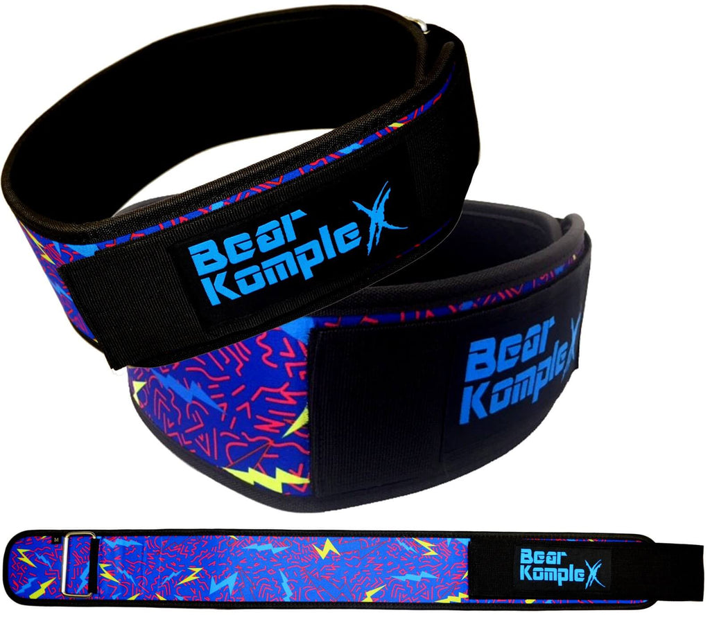 Bear KompleX 4" Straight Weightlifting Belt | Hook & Loop | Multiple Colors