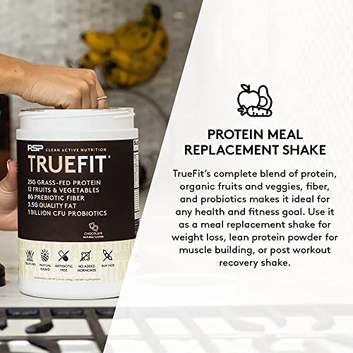 RSP TrueFit - Grass Fed Protein Powder Meal Replacement Shake