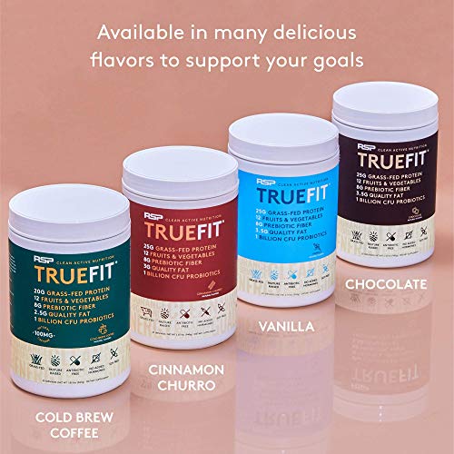 RSP TrueFit - Grass Fed Protein Powder Meal Replacement Shake