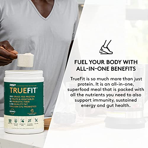 RSP TrueFit - Grass Fed Protein Powder Meal Replacement Shake