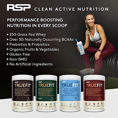 RSP TrueFit - Grass Fed Protein Powder Meal Replacement Shake