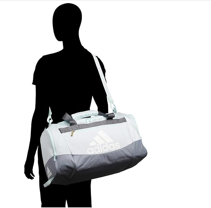 Adidas Defender 4.0 Gym Duffel Bag | Unisex | Black/White | 38L