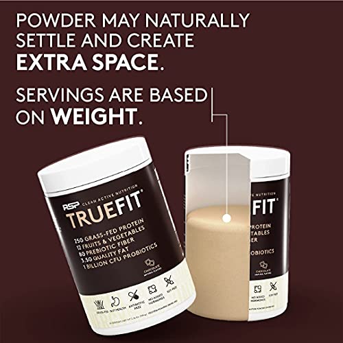 RSP TrueFit - Grass Fed Protein Powder Meal Replacement Shake