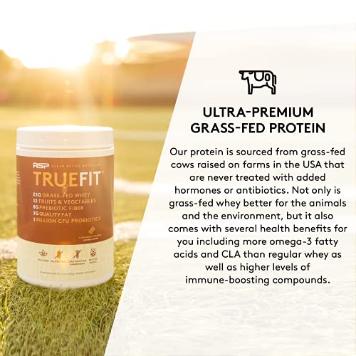 RSP TrueFit - Grass Fed Protein Powder Meal Replacement Shake