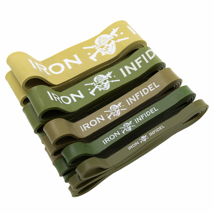 Iron Infidel Resistance Bands | Pull-Up, Powerlifting & CrossFit