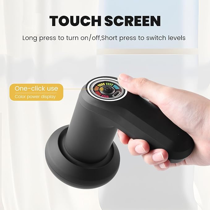 Portable Handheld Massager | Cordless | 5 Heads | For Women & Men