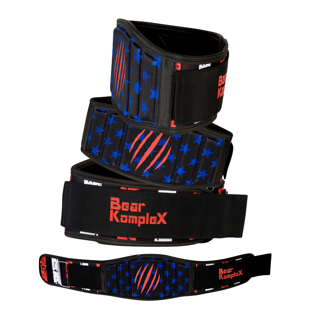 Bear KompleX 6" Strength Weightlifting Belt | Hook & Loop | Squats & Deadlifts