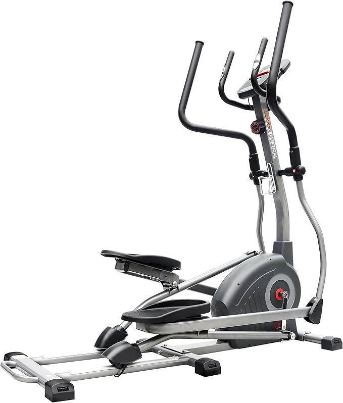 Sunny Health & Fitness Elliptical Trainer | Bluetooth, 12-Level Resistance, 300LB Capacity