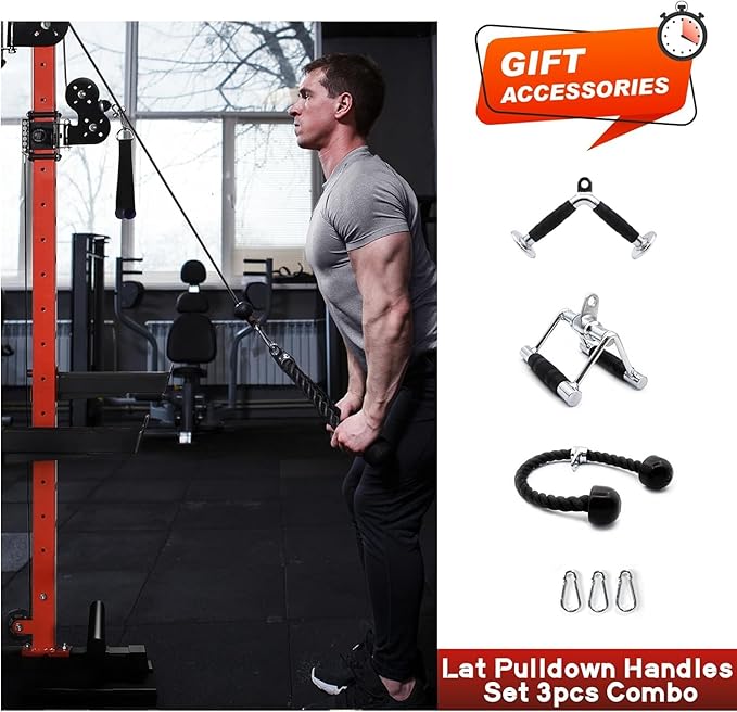 RitFit PPC03 Power Cage & Cable Crossover Home Gym System