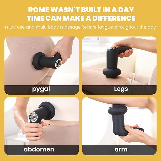 Portable Handheld Massager | Cordless | 5 Heads | For Women & Men