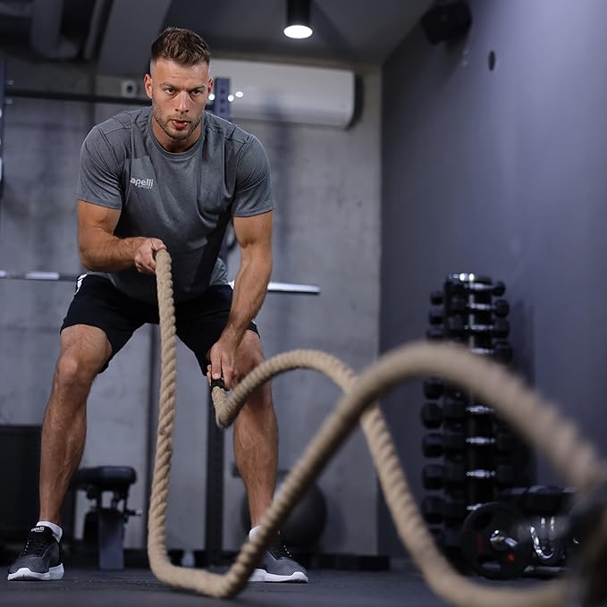 Capelli Sport Battle Rope 20ft | Strength Training & Cardio