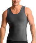 Insta Slim Men's Compression Tank-Top Shapewear | Made in USA | Tummy Control & Back Support