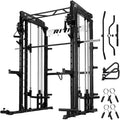 RitFit M1 Smith Machine with Cable Crossover System – All-in-One Power Cage & Squat Rack for Home Gym