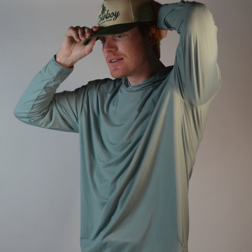 Cowboy Country Club Lightweight Performance Hoodie