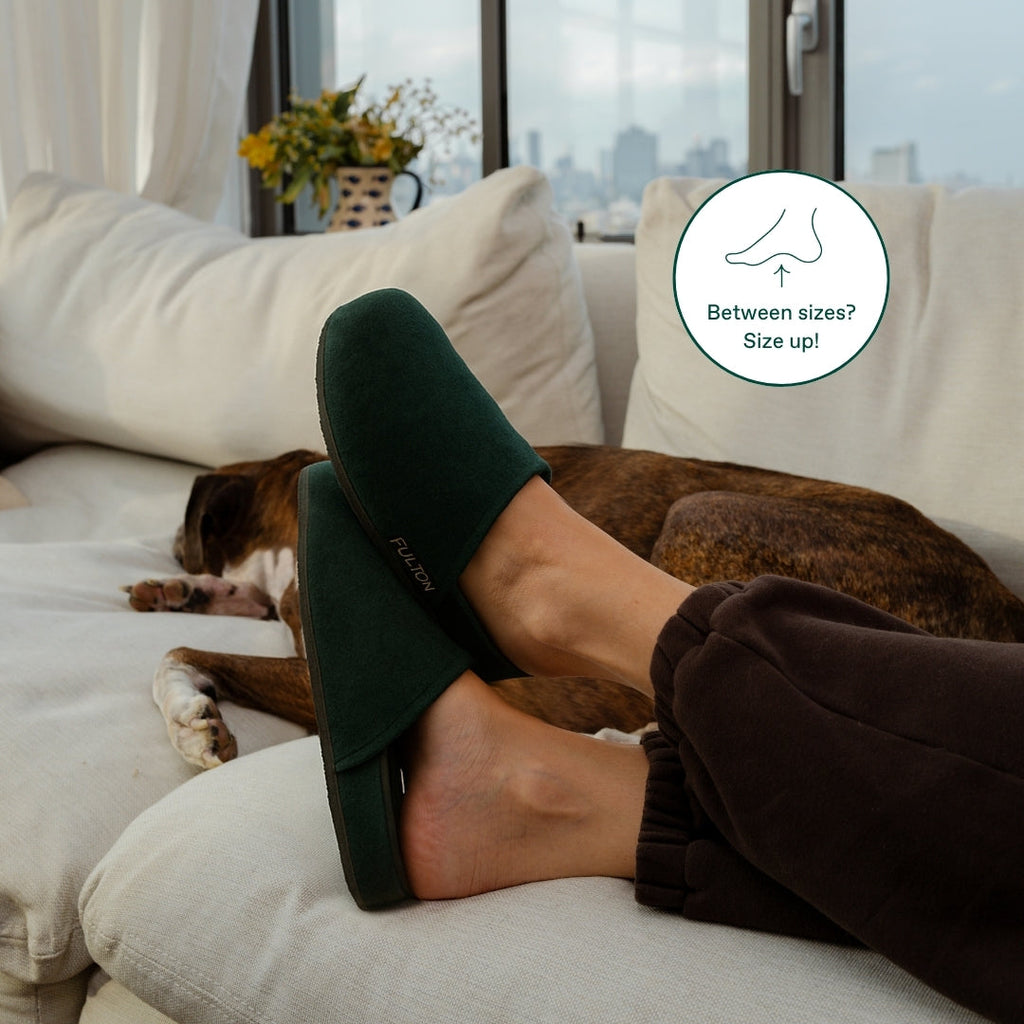 The House Shoe – Orthopedic Comfort Slippers with Cork Footbed