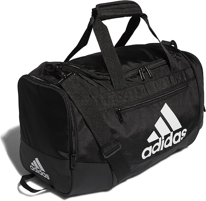 Adidas Defender 4.0 Gym Duffel Bag | Unisex | Black/White | 38L