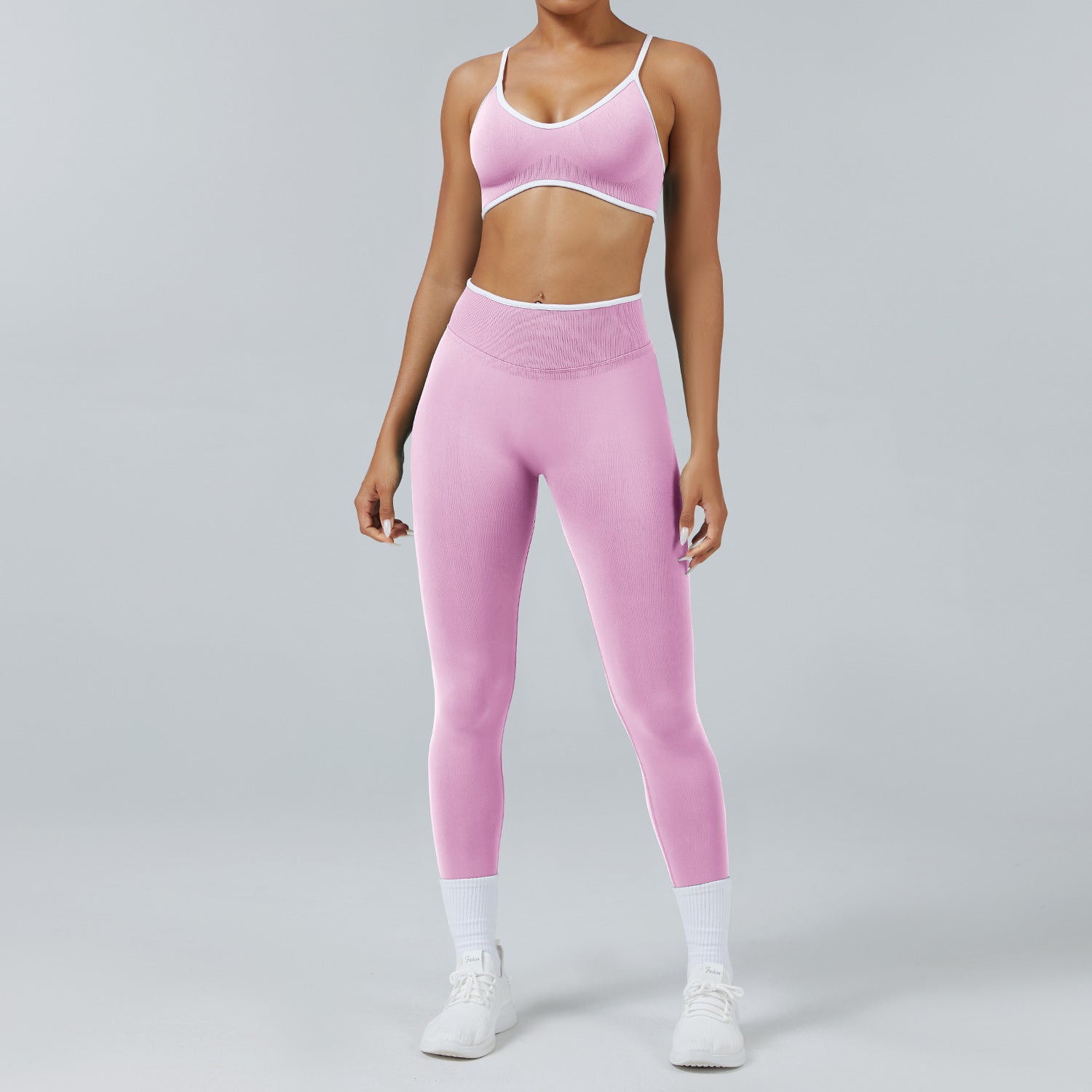 Women's Seamless Back-Support Yoga & Fitness Set | 14 Colors