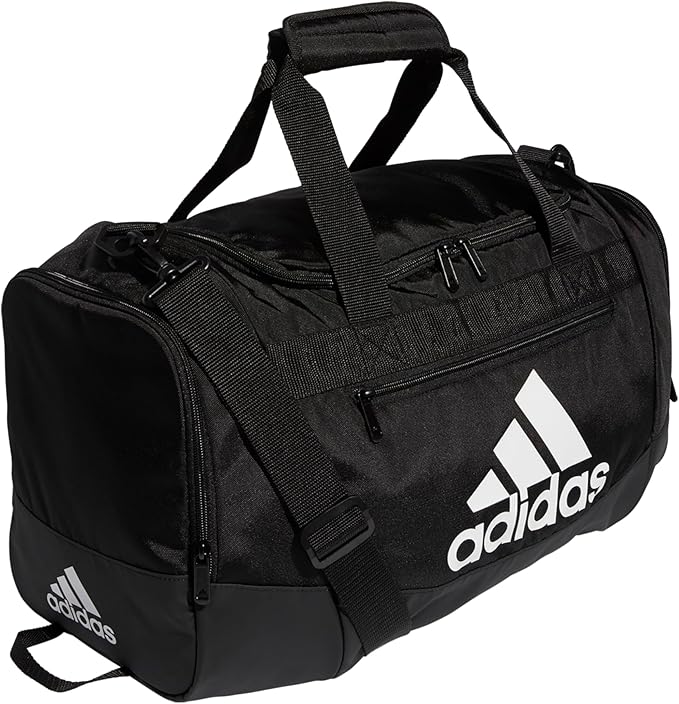 Adidas Defender 4.0 Gym Duffel Bag | Unisex | Black/White | 38L