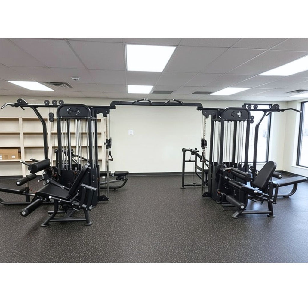 Muscle D Megaton 8-Stack Compact Multi-Gym | Commercial Grade