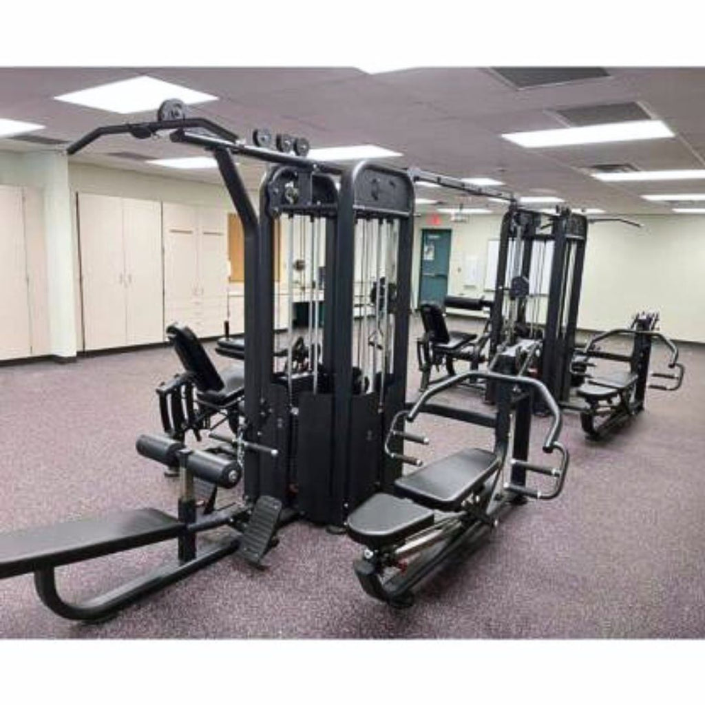 Muscle D Megaton 8-Stack Compact Multi-Gym | Commercial Grade