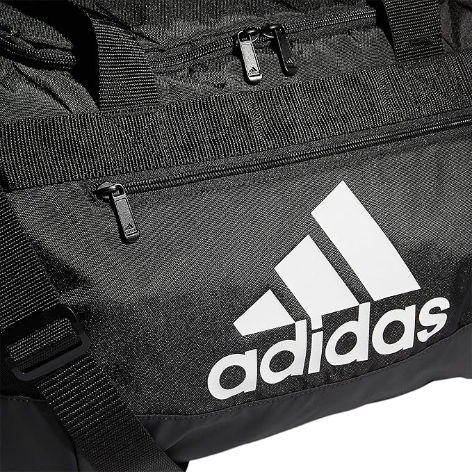 Adidas Defender 4.0 Gym Duffel Bag | Unisex | Black/White | 38L