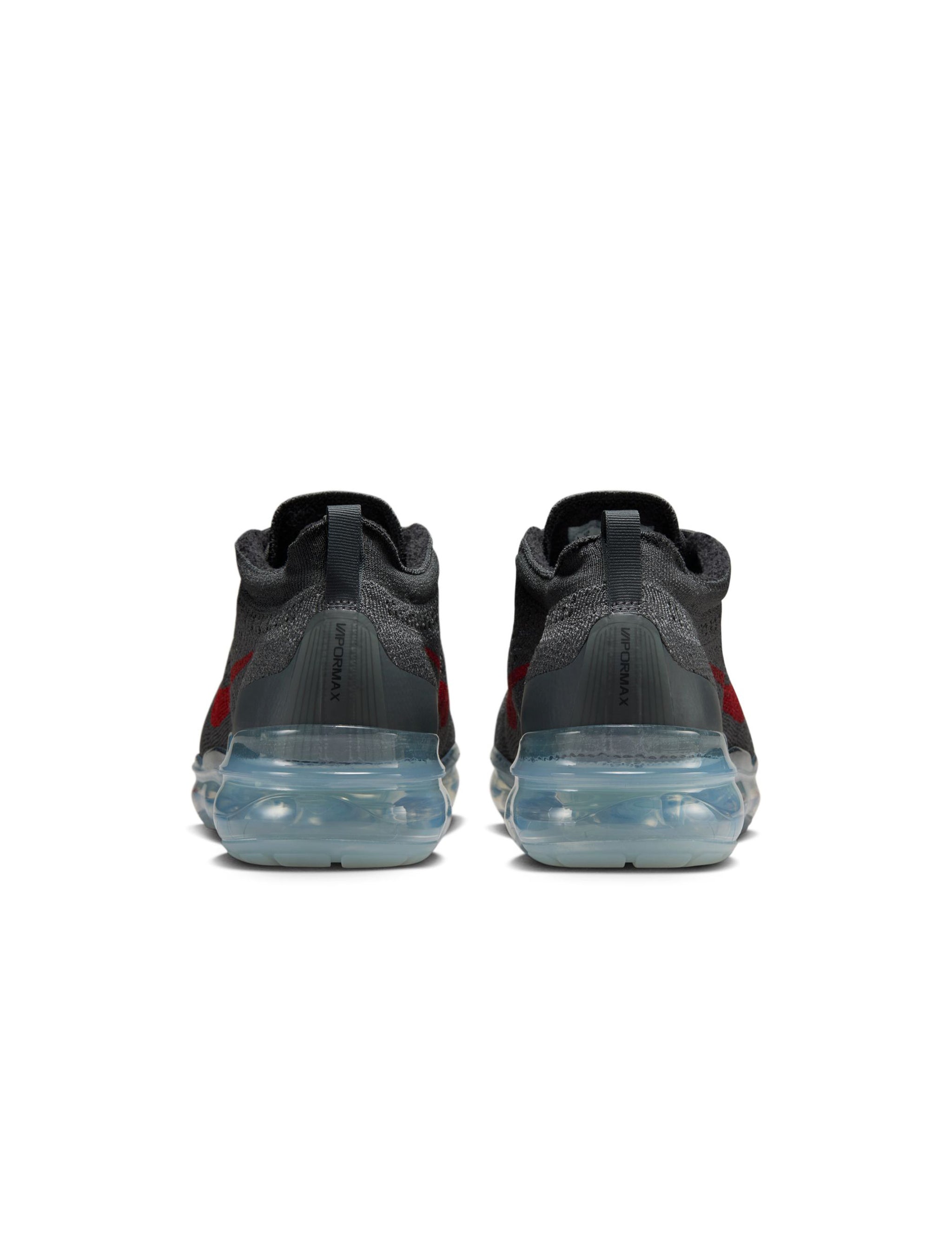 Nike Men's Air VaporMax 2023 Flyknit | Dark Grey/Gym Red | Sizes 8–12