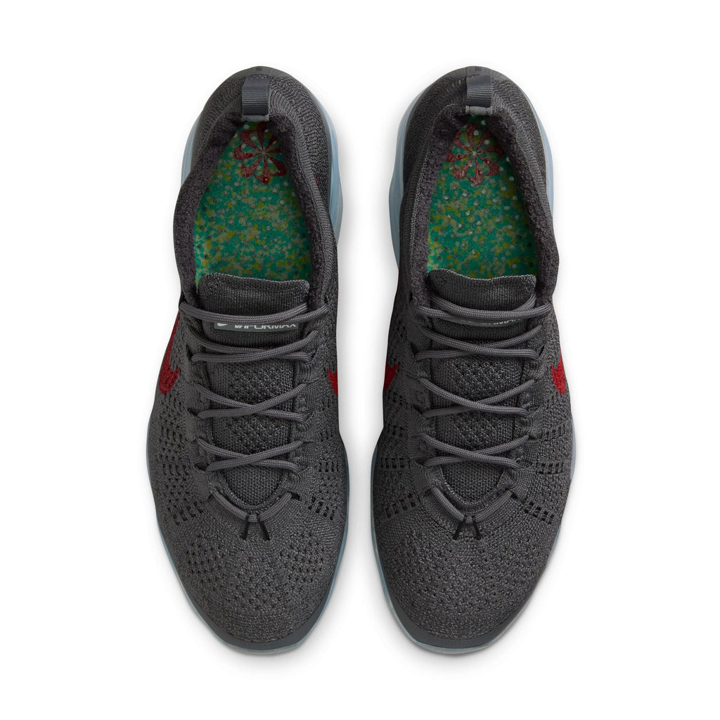 Nike Men's Air VaporMax 2023 Flyknit | Dark Grey/Gym Red | Sizes 8–12