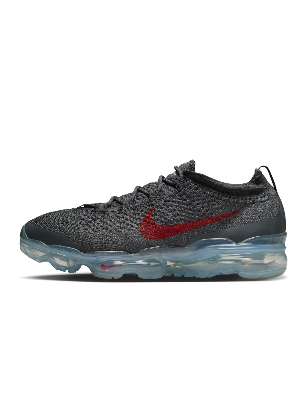 Nike Men's Air VaporMax 2023 Flyknit | Dark Grey/Gym Red | Sizes 8–12