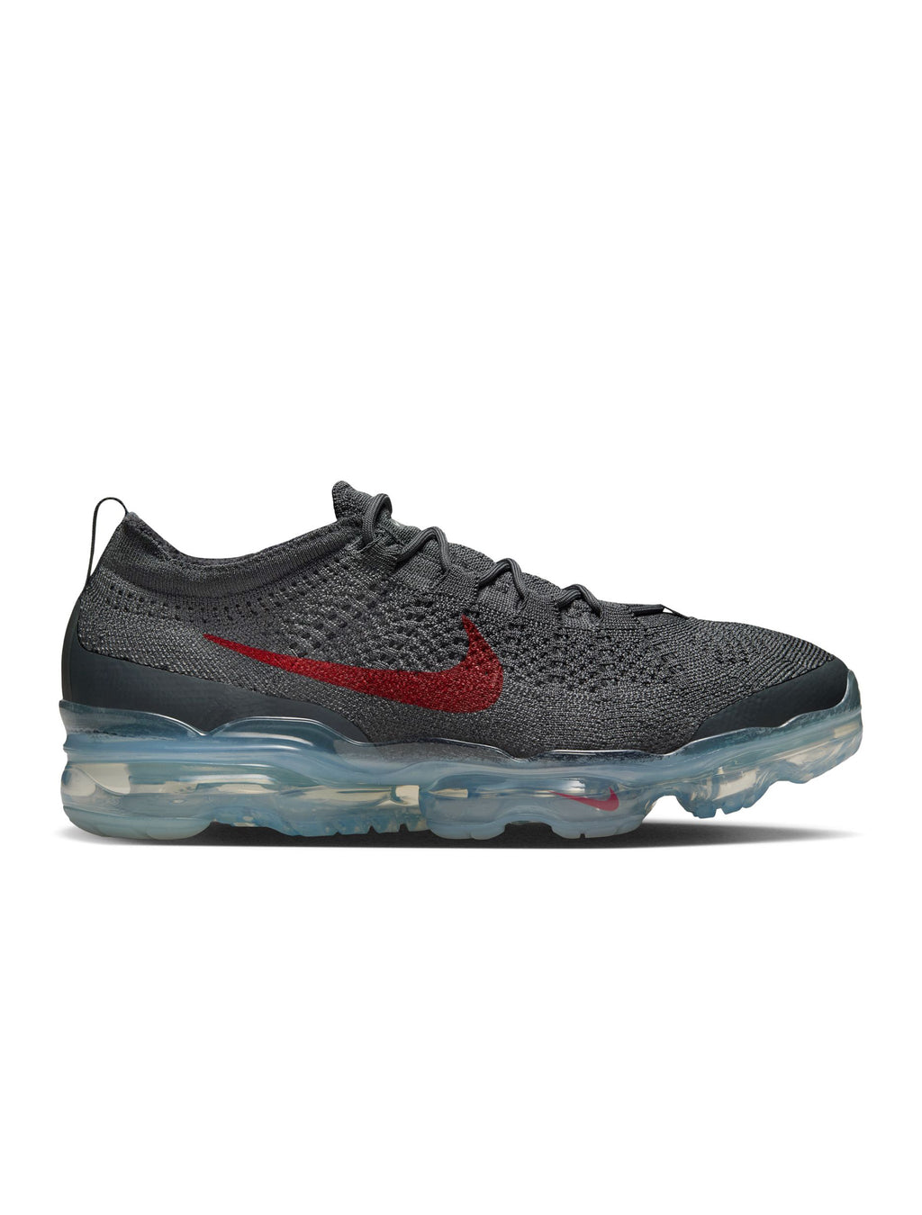 Nike Men's Air VaporMax 2023 Flyknit | Dark Grey/Gym Red | Sizes 8–12